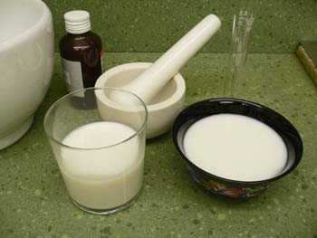 Leche de almendras